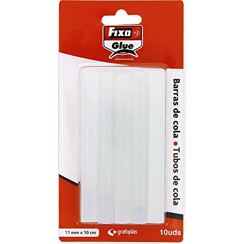 Fixo Glue 58800 10 navulverpakkingen hete lijmstangen transparant 11 x 100 mm