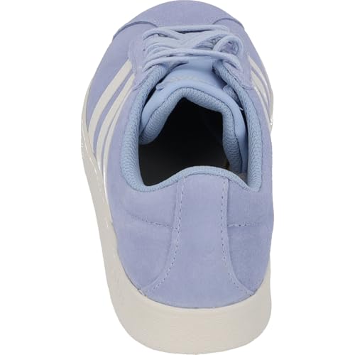 Image of adidas Women Suede VL Court 2.0 Skateboarding Shoe BLUDAW /Owhite /BLUDAW (UK-8)
