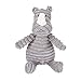 Q.Y.HOME Stuffing Squeaky Plush Dog Toy Chew Speak Toy (Rhino)