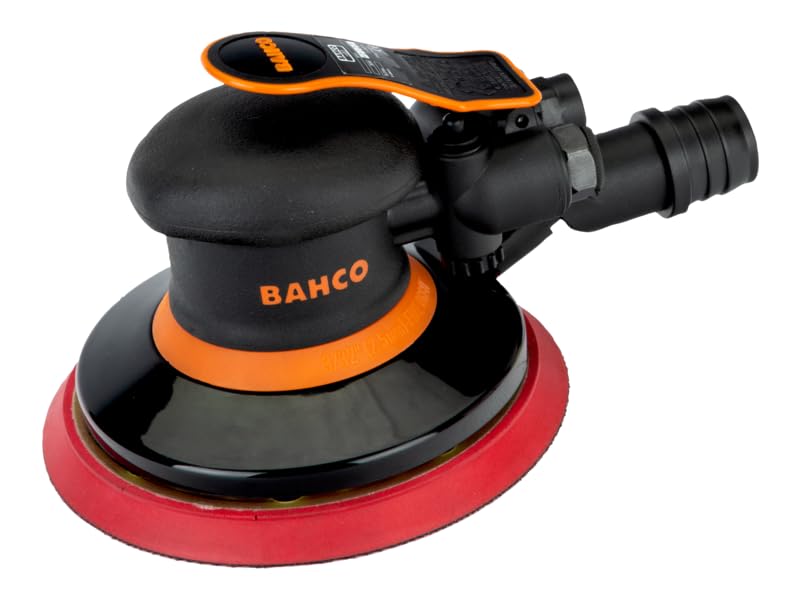 Ponceuse pneu. orbitale Bahco BP610 de 2.5mm avec patin de 152mm