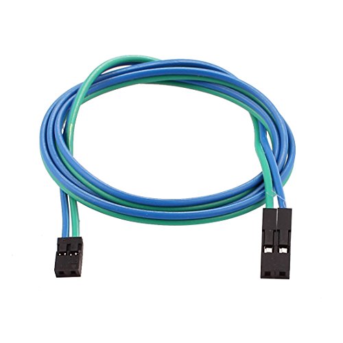 Aexit 15PCS 2.54mm a 2.0mm Jumper Wire 50cm miniatura 2