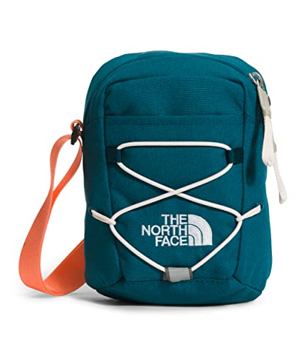 Image of THE NORTH FACE Jester Mens Crossbody Bag Blue Coral Light Heather /Gardenia White /Dusty Coral Orange