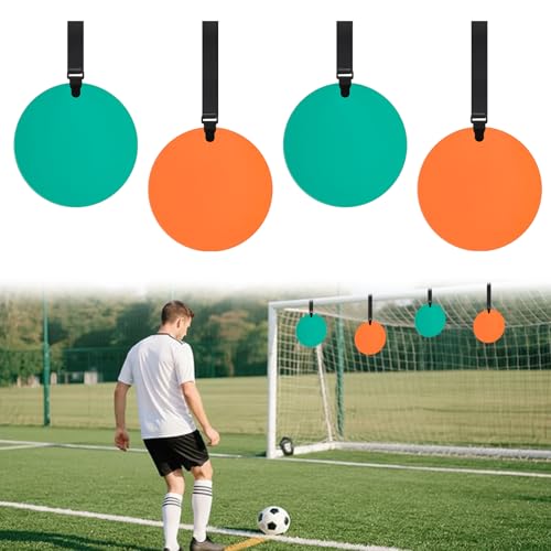 Arrowbash 4 Pcs 12 Inch Silicone Soccer Shooting Targets