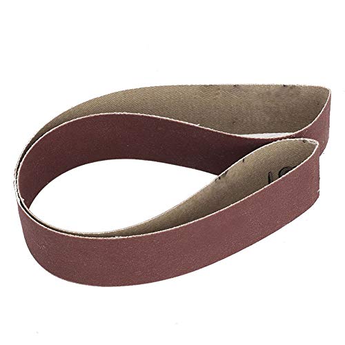 10 Stücke Aluminiumoxid Schleifband Schleifen Polieren Schärfbänder 400-1000 Körnungen(600#)