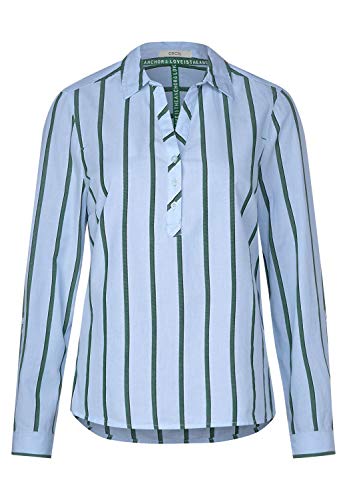 Preisvergleich Produktbild Cecil Damen 341850 Bluse, Blouse Blue, X-Large