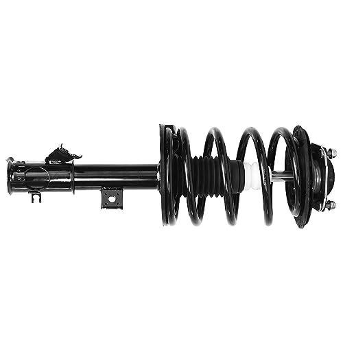 Image of Detroit Axle - 2pc Front Struts for 2003 2004 2005 2006 2007 Nissan Murano, 2 Struts w /Coil Spring Quick Install Ready Struts Shocks Assembly Replacement Suspension