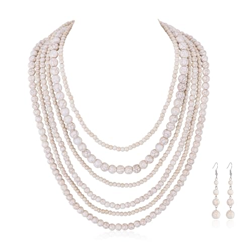 Image of Montana West Rustic Couture's Western Jewelry Set for Women Cowgirl Vintage Western Necklace Earring