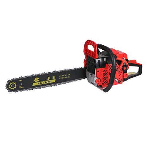 iplusmile Chain Saw - Logging Saw Household Professional Chain Saw Gardening Saw Electric Chain Saw with Kickback Safety Brake Logging Saw Gasoline Saw for Logging Gardening Cutting