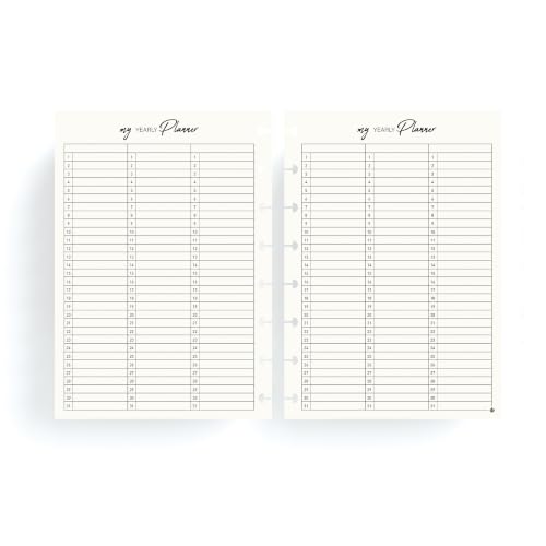 Image of Carchivo INGENIOX Planner Refill A5 144 Sheets