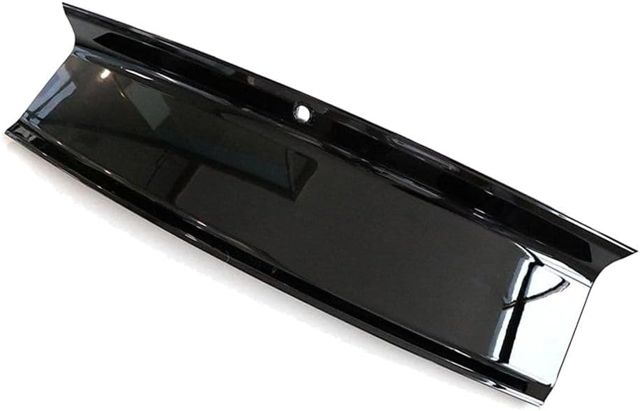 compatibility with for Ford for Mustang 2015-2023 Rear Trunk Decklid Cover Panel-Gloss Black ABS