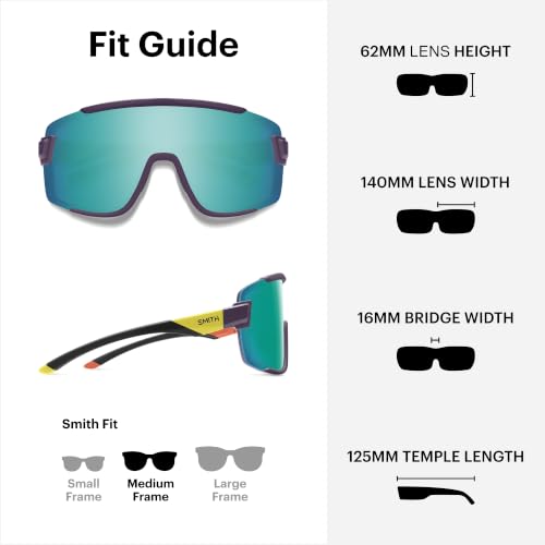 Image of SMITH Wildcat Sunglasses with ChromaPop Shield Lens