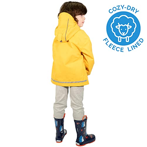 Jan & Jul Toddler Rain-Coat For Girls And Boys, Waterproof And Fleece-Lined (Yellow, 2T) #TOP1