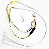 2 Stücke 24 Zoll Tagfahrlicht, Flexible Dual Farbe Weiß Sequenz Bernstein LED Streifen Lichter DRL Switchback Scheinwerfer & Blinker Tube Fit für 12V