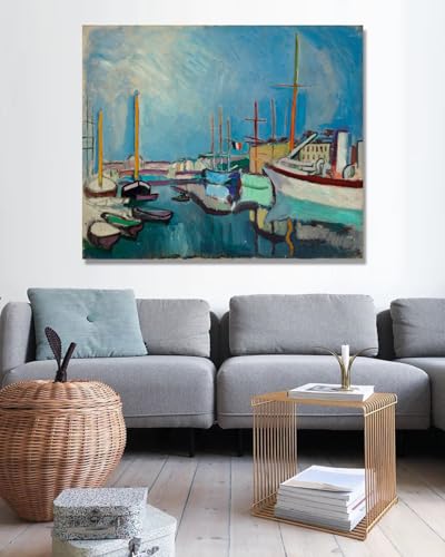 Tableau impressionnisme Raoul Dufy impression sur toile décoration maison
