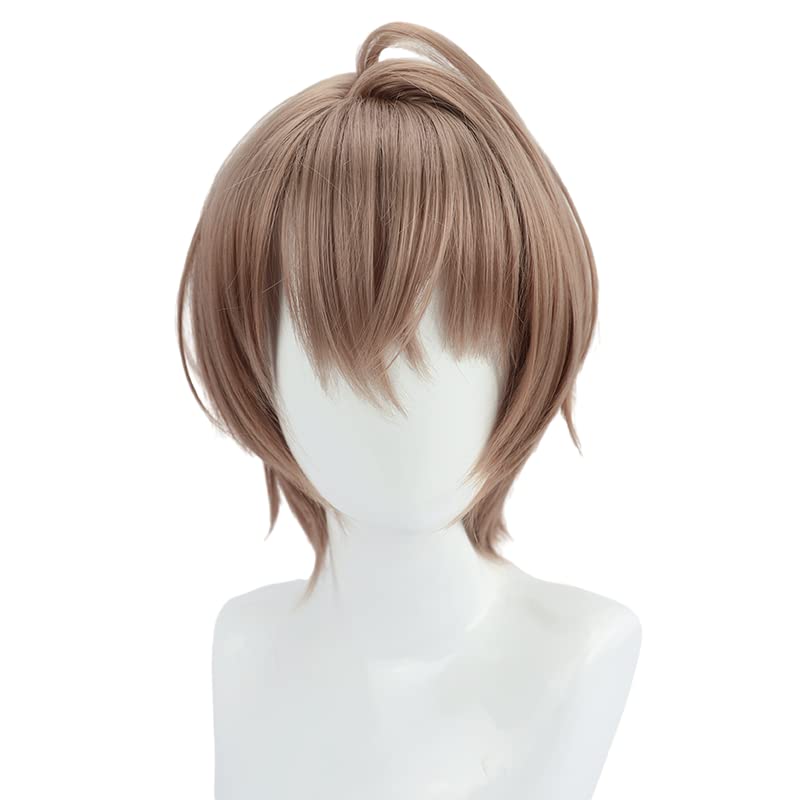 Amazon.co.jp: コスプレウィッグ 加賀美ハヤト ライトブラウン 耐熱