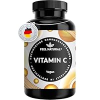 Vitamin C – 180 Tabletten – hochdosiert mit 1.000mg pro Tablette – Vitamin C als L-Ascorbinsäure – vegan – in Deutschland entwickelt & laborgeprüft