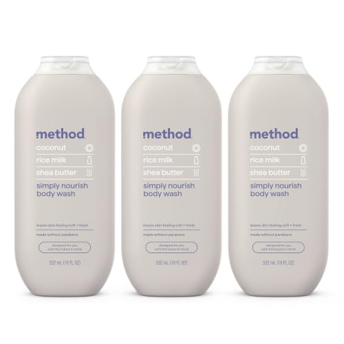 Nettoyant pour le corps Method hydratation pour un moment de bien-être sous la douche