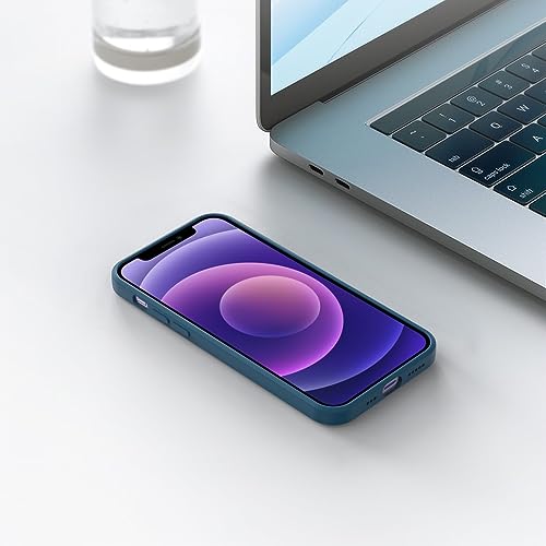 WOGROO for iPhone 12 mini Case Dark Blue, Scratch Resistant with Soft Touch, Slim Thin Phone Cover for iPhone 12 mini 5.4 inch - image 7