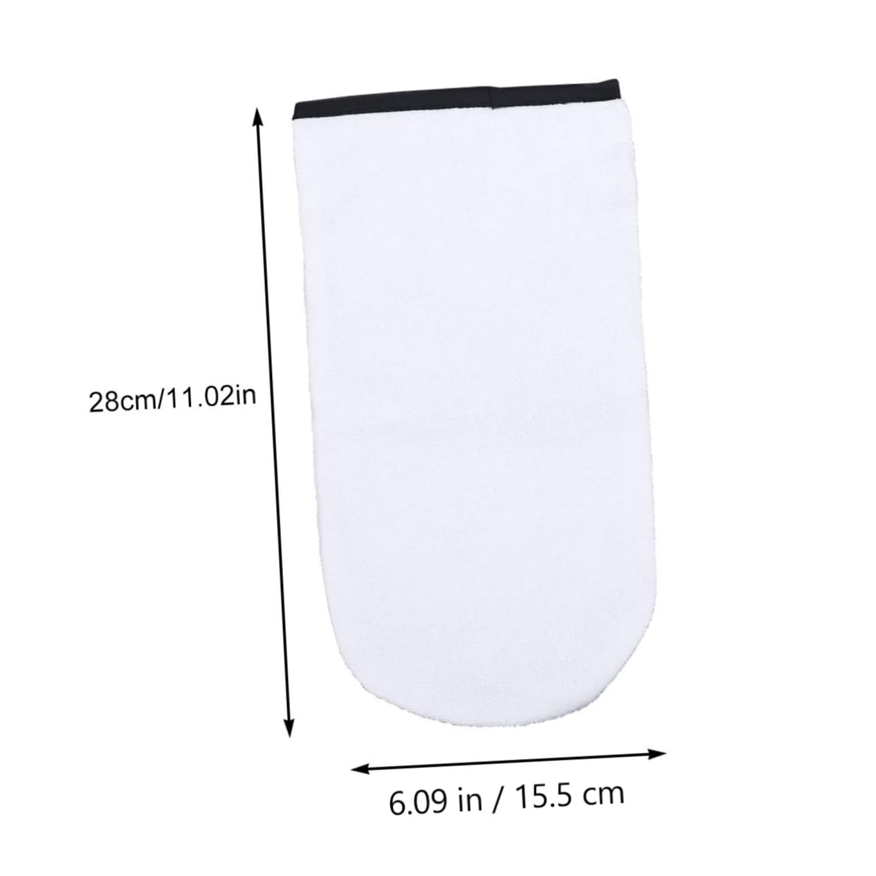 PartyKindom 1Pair Moisturizing Wax Mittens for Hand Therapy Insulated Cotton Gloves for Paraffin for Home and Salon