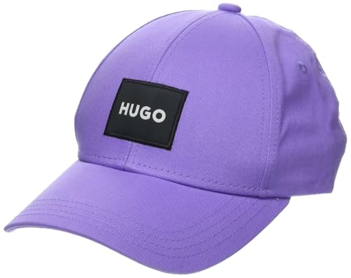 Hugo Casquette Sergé Coton Logo Carré Protège du Soleil avec Style