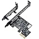 YBBOTT Type-E(A Key) USB 3.2 GEN1 5Gbps Erweiterungskarte kompatibel mit XP/ WIN7/ WIN8 / Vista/ WIN10 32BIT/64BIT/LINUX.