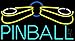 The Sign Store N105-14629 Pinball Logo Neon Sign44; 20 x 3 x 37 in.