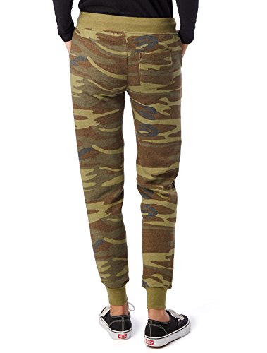 Alternative-Women-s Printed Eco Fleece Jogger Pant, Camo, Small4