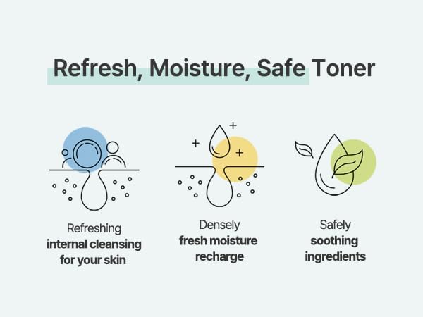 S.NATURE Aqua Oasis Toner | PHA, Soothing and Calming Skin,Hydrating, Refreshing Toner for All Skin Types, Korean Skin Care, Vegan | 300ml, 10.14 Fl Oz - Image 3