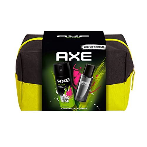 Axe Neceser Hombre Set de Baño con Bolsa de Aseo Epic Fresh...