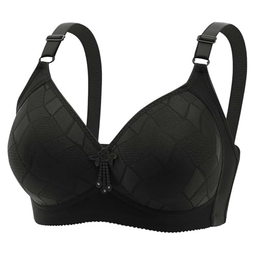 Soutien-gorge push-up femme sans coutures rouge sans armatures taille 24
