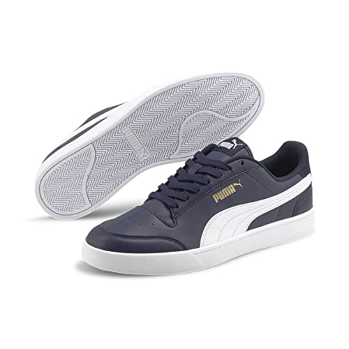 Tênis Shuffle Bdp, Puma, Adulto-Unissex, Preto/Branco/Dourado, 42