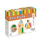 Cayro- Color Blocks Inspired by Montessori - Multicolor - Formas y Colores - Estructuras para el Desarrollo del Niño