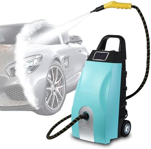 3000W Heavy Duty Commercial Steam Cleaner - 3.5L Tank, 230°F High-Temperature Steamer for Restaurant & Kitchen Cleaning, Lightweight with Safety Lock, Ideal for Cars & More (Yellow Standard)