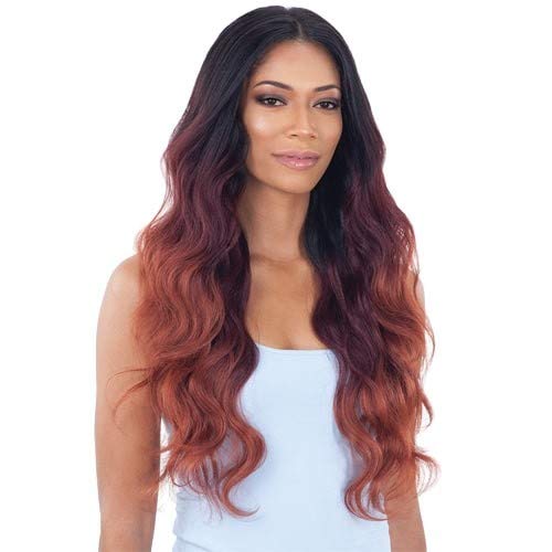 Organique Mastermix Synthetic Weave - BODY WAVE 4PCS 18”/20”/22” (2 Dark Brown)