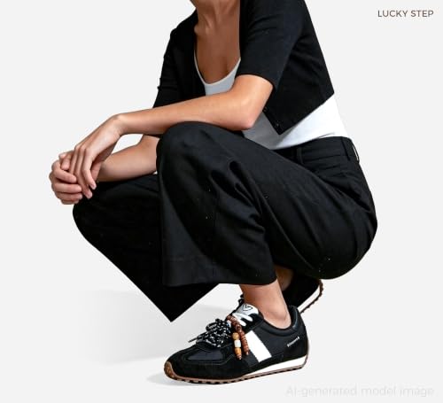 Tenis de moda retro elegantes de gamuza para caminar con confianza 7