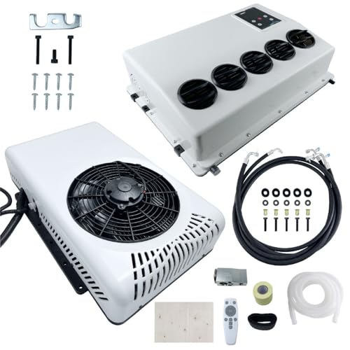 bobopapo 12V Air Conditioner Split AC Truck Cab