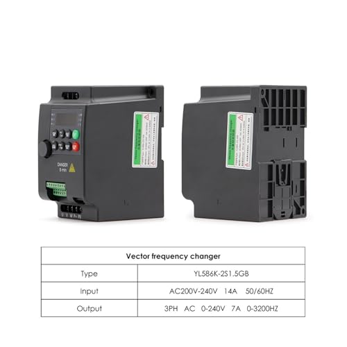 Variateur de fréquence 2.2kw 110V de haute précision vectorielle - 4
