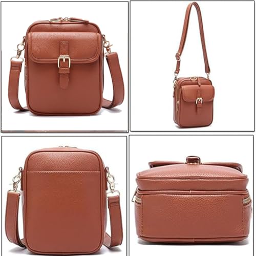 Leather Crossbody Bags, Crossbody Leather Bag for women, Vintage Anti-Theft Messenger Shoulder Bags4