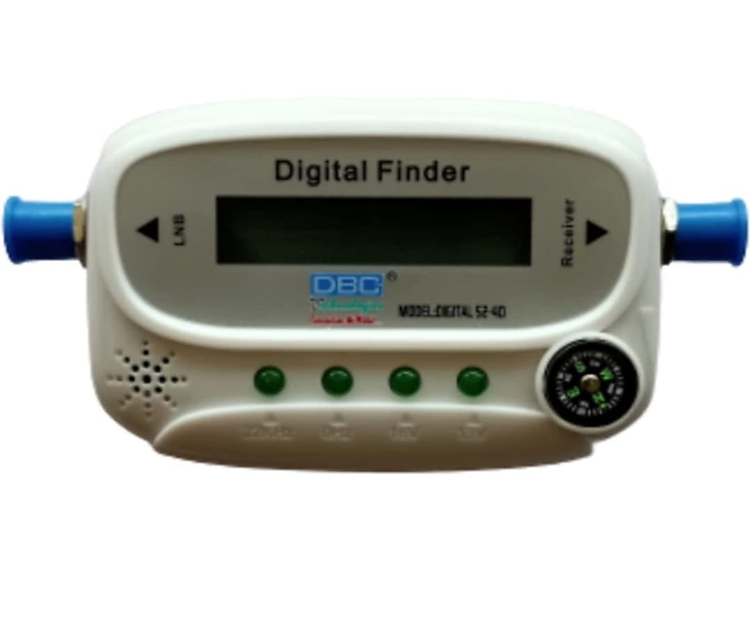 DBC Satellite Finder Signal Meter with Buzzer Sound & Compass with led
