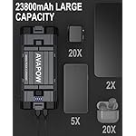 AVAPOW Car Battery Jump Starter 3000A Peak 23800mAh,Portable Jumpstart Starters for Up to 8L Gas 8L Diesel Engine with…