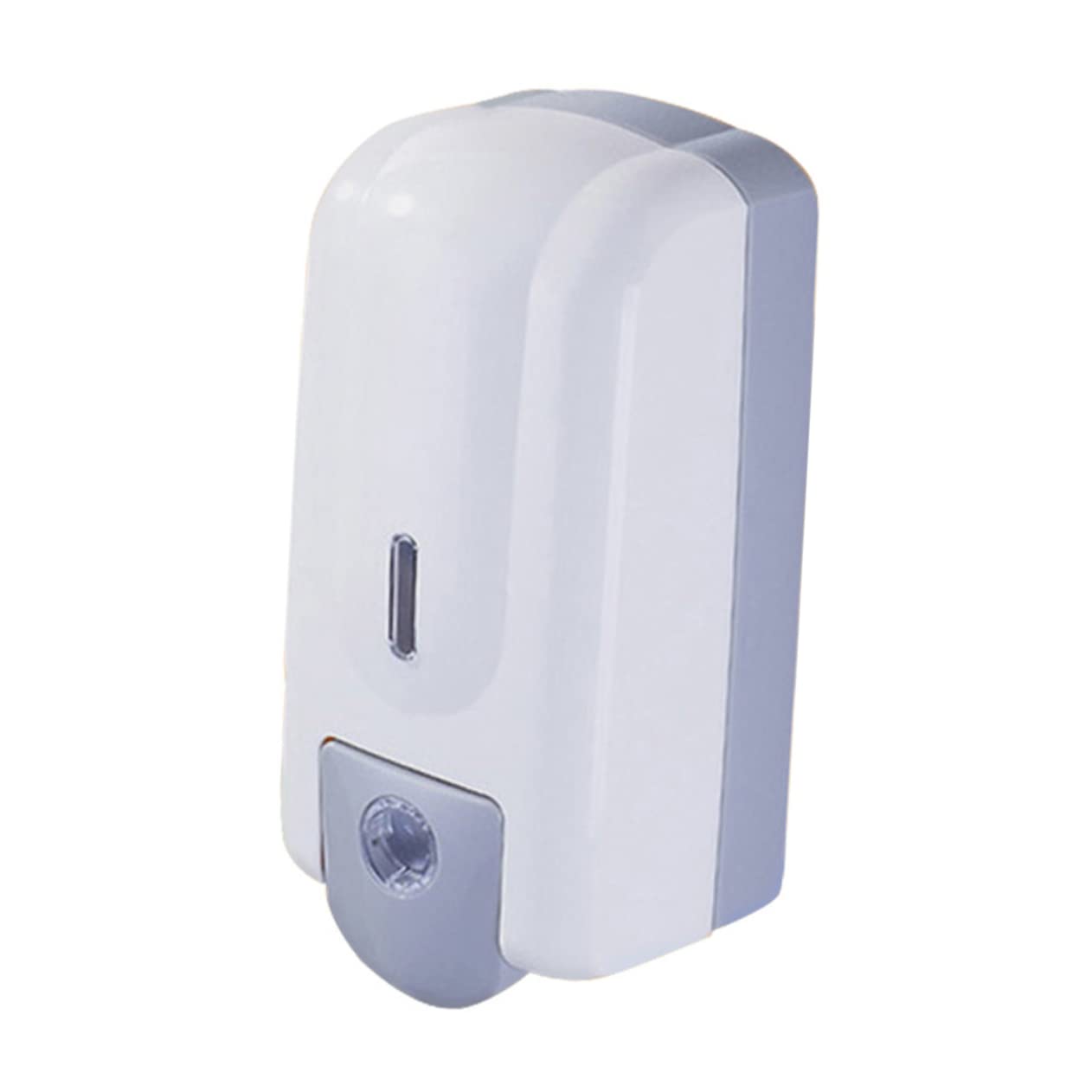 STOBAZA Distributore di Sapone da Parete Manuale Porta Sapone Liquido da Parete Contenitore Vuoto Ricaricabile per Casa e Hotel