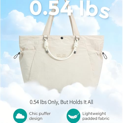 Bolso Tote para Mujer Ligero de Nylon 17.6L miniatura 6
