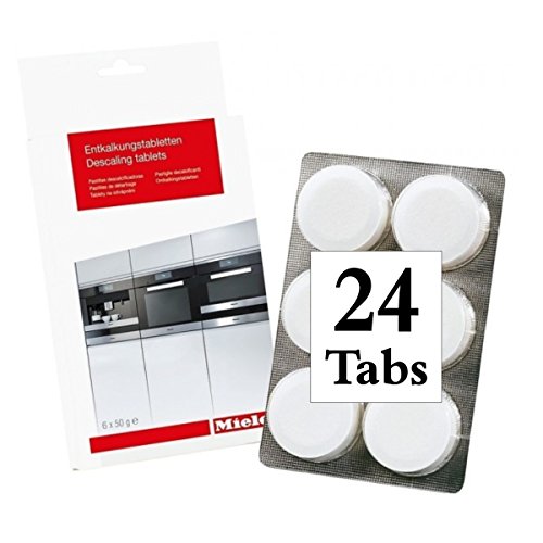Miele : 10178330 6 Pack Descaling Tablets (4 packages = 24 tablets)