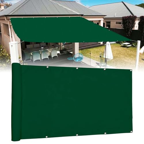 Tissu PES Imperméable 1.7x3.8m avec Oeillets pour Voiles d'ombre