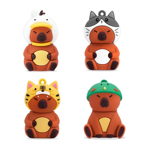 Clé de mémoire USB capybara contre la perte de données des écoliers et enfants
