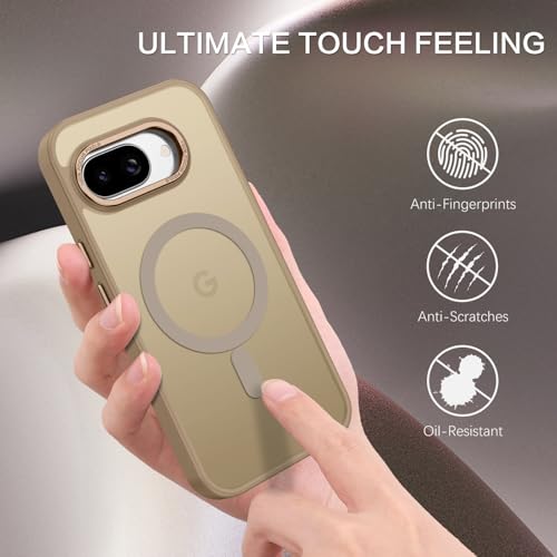 Coque antichoc Pixel 9A compatible MagSafe avec protection militaire fine