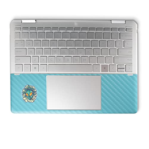 Image of MightySkins Carbon Fiber Skin Compatible with HP Spectre x360 14 inch (2022) Full Wrap Kit - in Outer Space | Protective Durable Textured Carbon Fiber Finish | Easy to Apply | Made in The USA