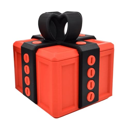 Image of BNFAnnoying Gift Box with Screws Decorative Gift Box Storage Box Container Case Black 6cm|Home & Garden | Greeting Cards & Party Supply | Gift Wrapping Supplies |1 Annoying Gift Box