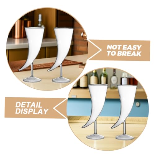 Verres à vin en forme de corne pour sublimer votre bureau