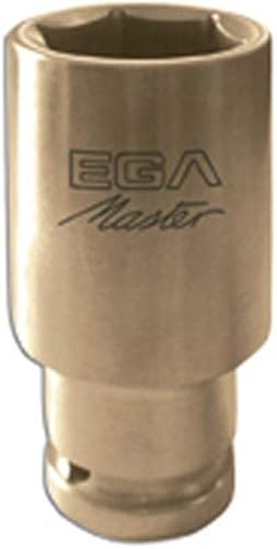 Impact Socket Wrench 1" - 29 Mm Long Serie Non Sparking Cu-Be (6 Edges)